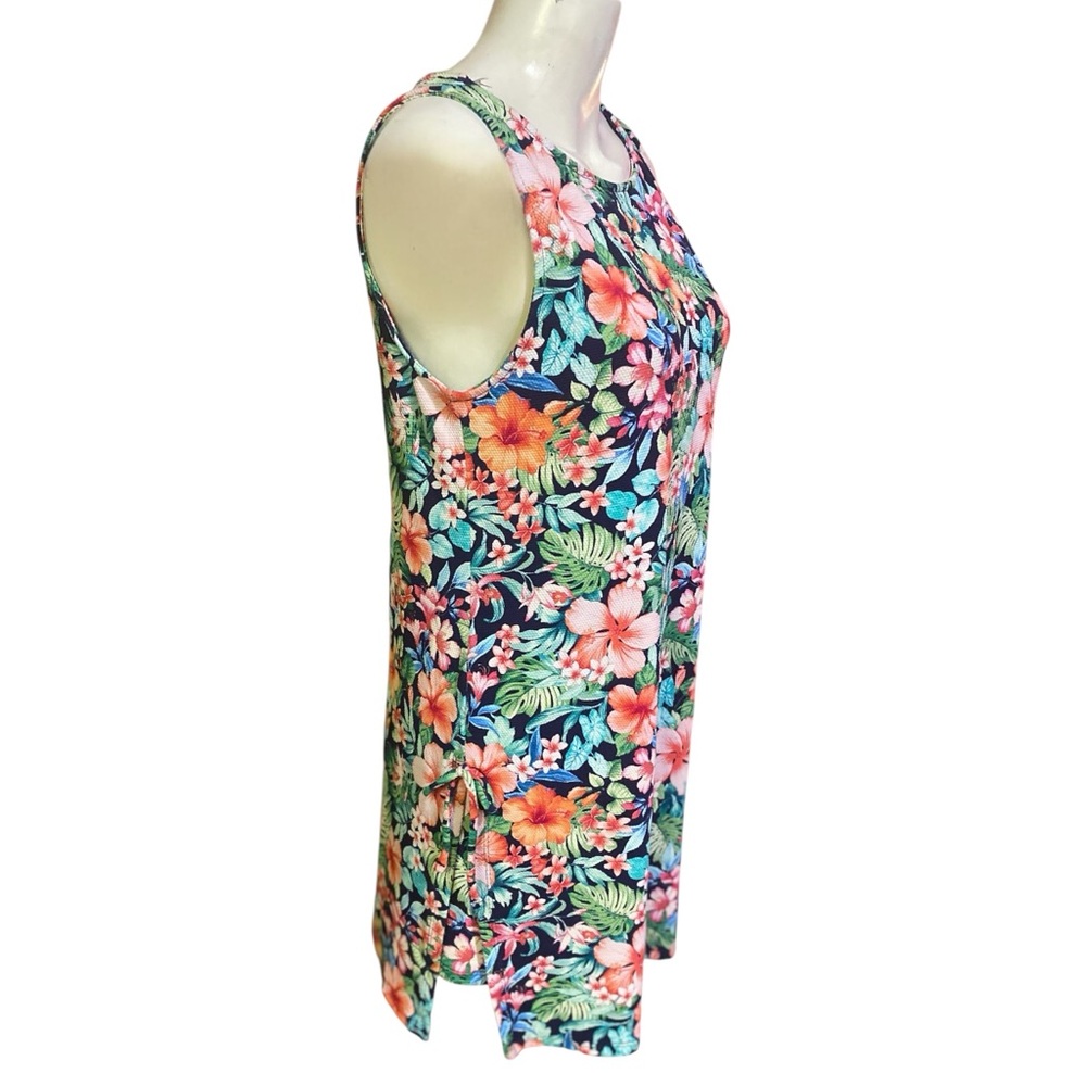 Tommy Bahama Island Cays Flora Romper in Mare Navy - Picture 5 of 9